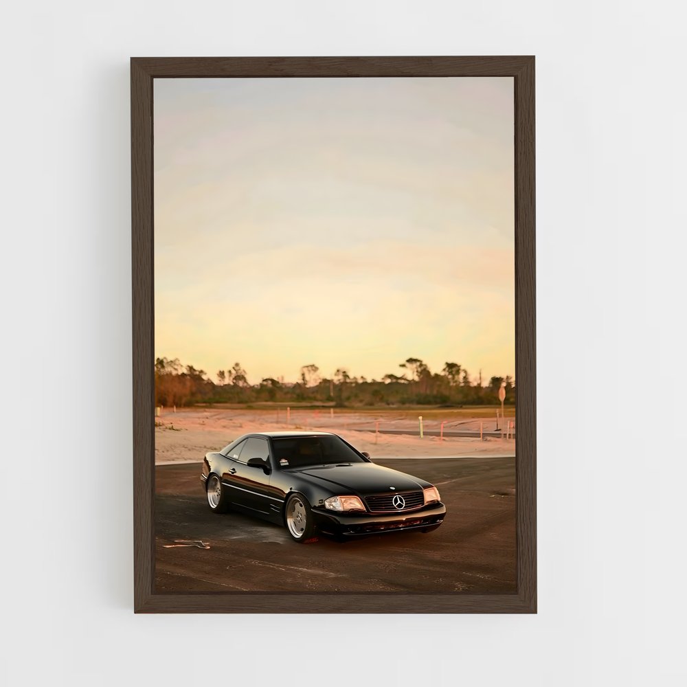 Poster R sl élégant – affiche Mercedes (vue 5)